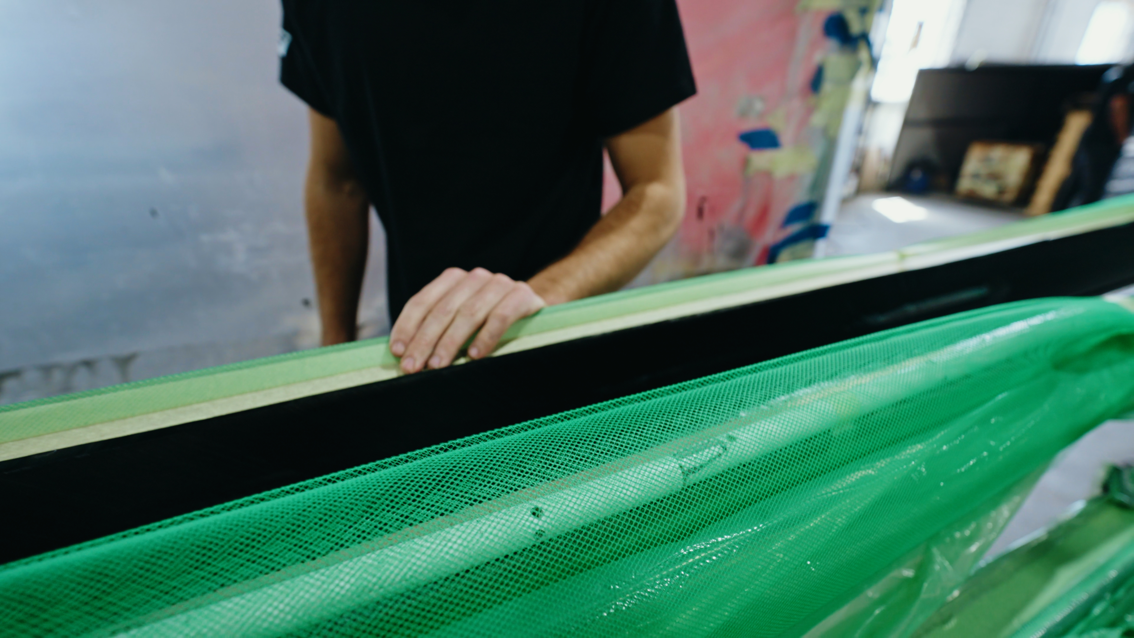 Composite component tooling in the workshop