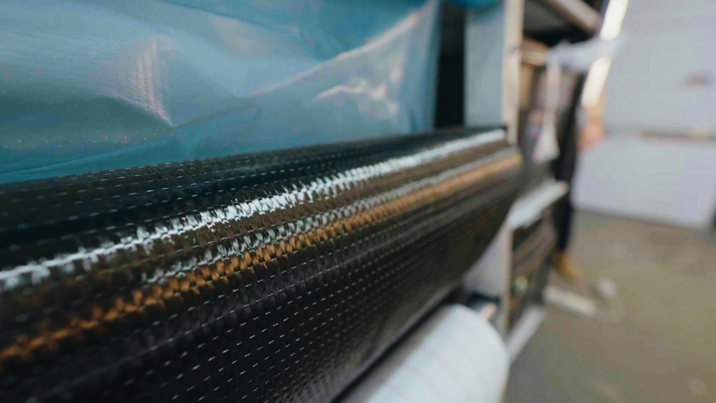 Carbon fibre surface detail